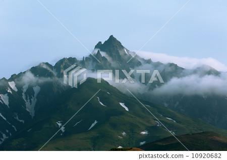 從南海灘的清晨利尻 10920682