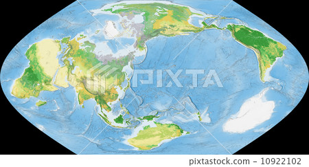 世界植被地圖 10922102