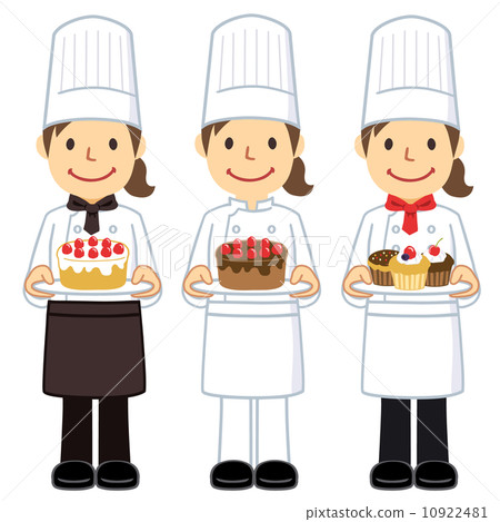 糕點女性制服 10922481