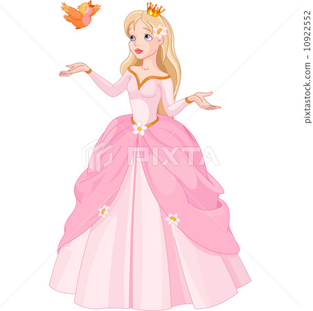 Princess and bird 10922552
