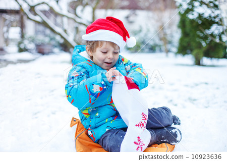 Portrait of little toddler boy three years old in winter Portrait of little toddler boy three years old in winter 10923636