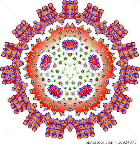 Abstract floral kaleidoscope Abstract floral kaleidoscope 10924373