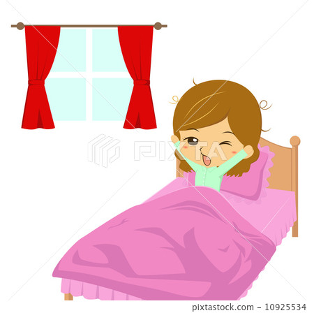 Waking up woman 10925534
