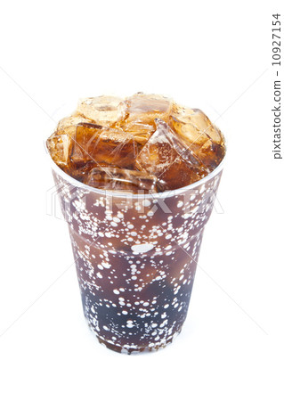 fresh, ice cold water in Plastic cup fresh, ice cold water in Plastic cup 10927154