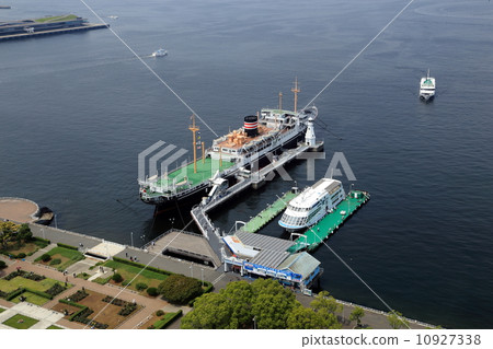 從海洋塔觀測台看到的冰川丸 10927338