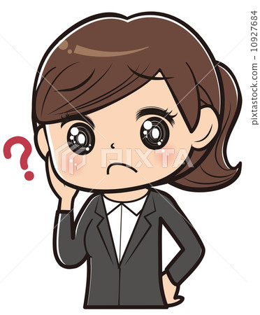 A woman with doubt 10927684