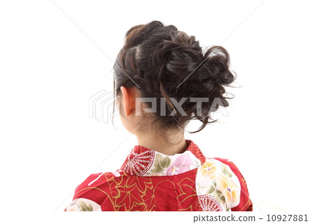 Yukata female hair style 10927881