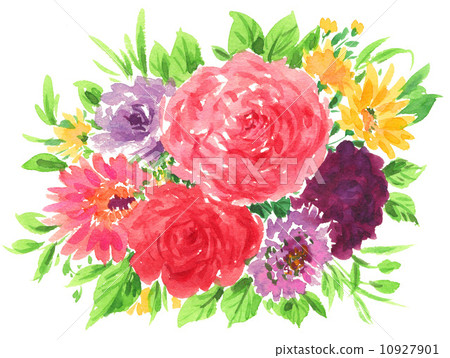 花束 捧花 水彩畫 10927901