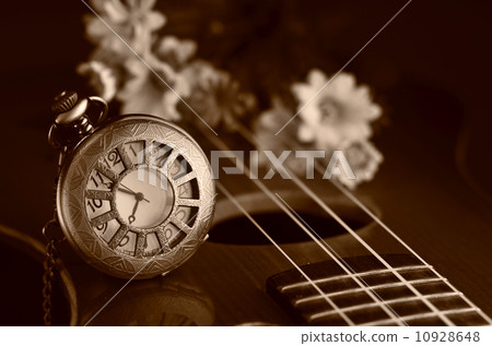 still life Antique pocket clock 10928648