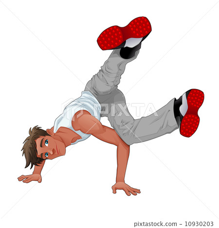 Funny breakdancer Funny breakdancer 10930203