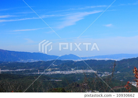 觀景台的吉野高山觀景 10930662