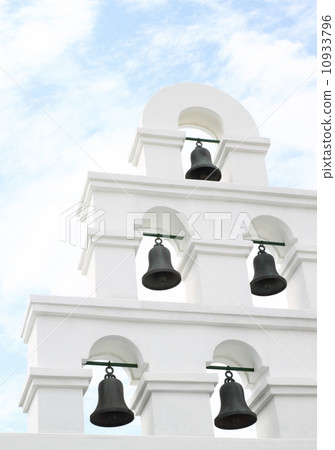 White bell tower White bell tower 10933796