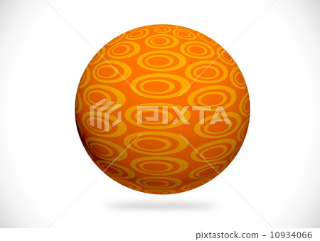Abstract 3d sphere illustration for your design 10934066