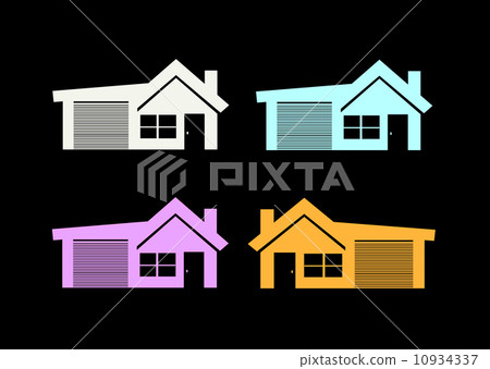 Home icon and Real estate concept 10934337