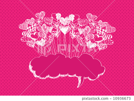 love and hearts for valentine design 10936673