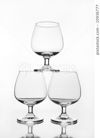 stack of empty wine glass stack of empty wine glass 10936777