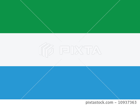 Sierra Leone flag themes idea design 10937363