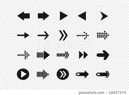 Hand drawn sketch arrow collection for your design Hand drawn sketch arrow collection for your design 10937374
