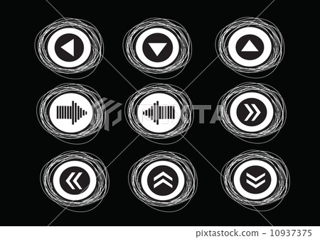 Hand drawn sketch arrow collection for your design Hand drawn sketch arrow collection for your design 10937375