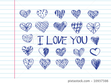 Set of valentine hearts for your design Set of valentine hearts for your design 10937386