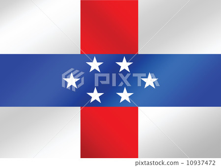 Netherlands Antilles flag themes idea design 10937472