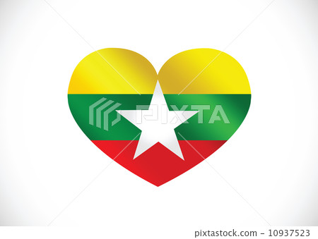Union of Myanmar flag or Burma flag themes idea design Union of Myanmar flag or Burma flag themes idea design 10937523