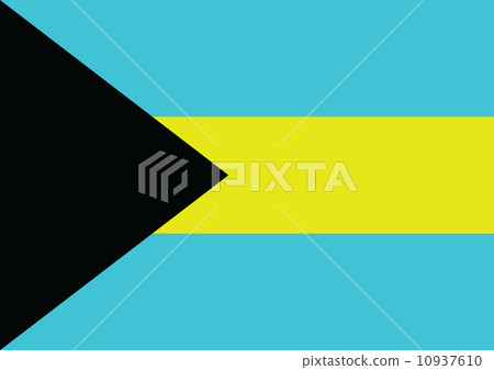 National flag of the Bahamas themes idea design 10937610