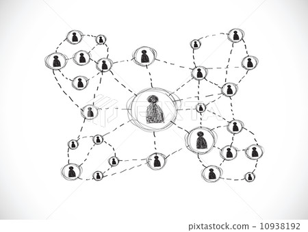 Social Media Network Circles 10938192