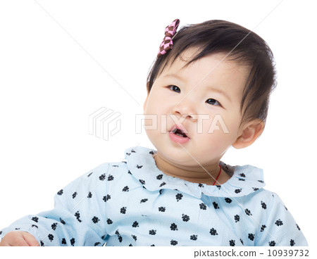 Asia baby girl smile Asia baby girl smile 10939732