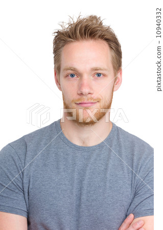 Young blonde man 10940332