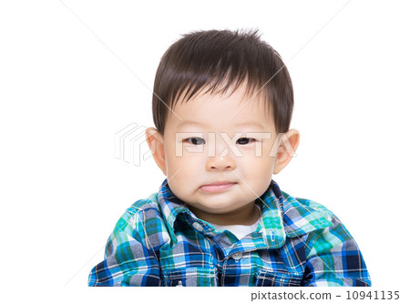 Asia baby boy isolated 10941135