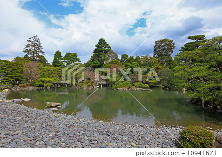 Japanese style garden 10941671
