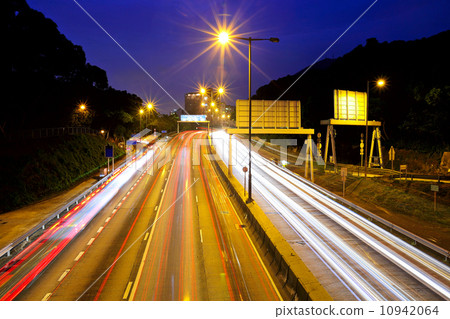 Traffic on highway Traffic on highway 10942064