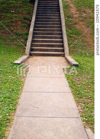 pahtway through the stairs 10942878