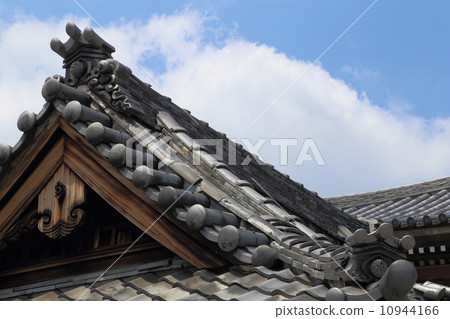 Japanese roof style 10944166