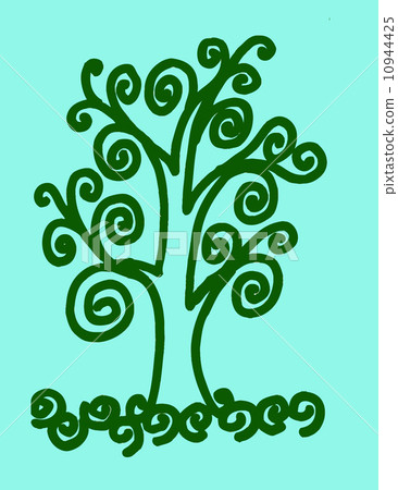trees with leaves 10944425