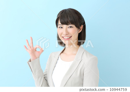 好的·女商人·藍背 好的·女商人·藍背 10944759