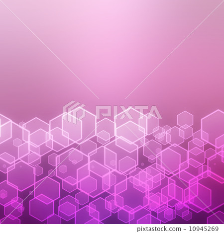 abstract background with hexagon 10945269
