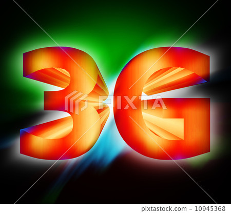 3G network symbol 3G network symbol 10945368
