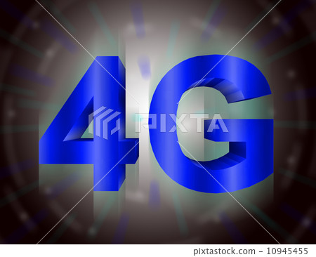 4G symbol 10945455