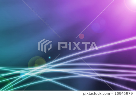 abstract backgroud, sun with lens flare 10945979