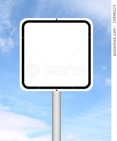 blank sign with blue sky blank sign with blue sky 10946223