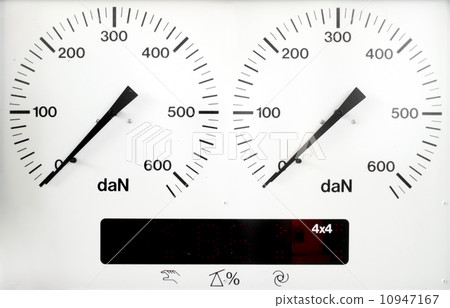 panel control meter of car braking test panel control meter of car braking test 10947167