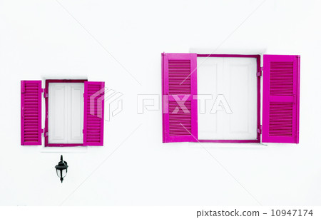 pink Greek Style windows and lamp pink Greek Style windows and lamp 10947174
