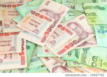 Thai money background 10947762