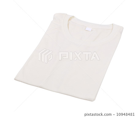 folded t-shirt isolated folded t-shirt isolated 10948481