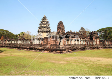 Pimai Castle, a ancient castle in Thailand Pimai Castle, a ancient castle in Thailand 10948897