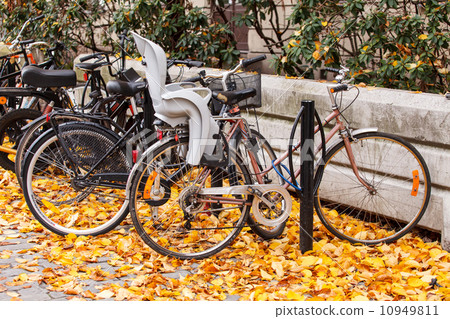 bikes parked in Stockholm bikes parked in Stockholm 10949811