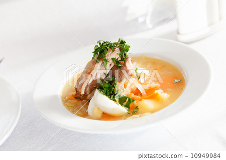 soup with meat soup with meat 10949984