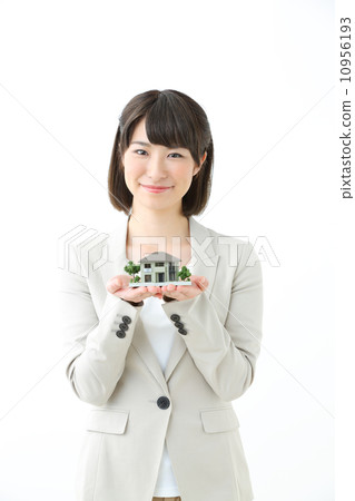 房子模型·女商人 房子模型·女商人 10956193